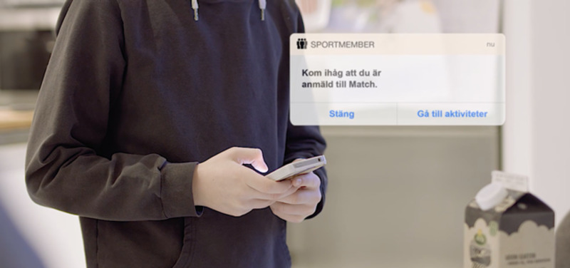 Påminnelser både via sms och email Påminnelser både via sms och email