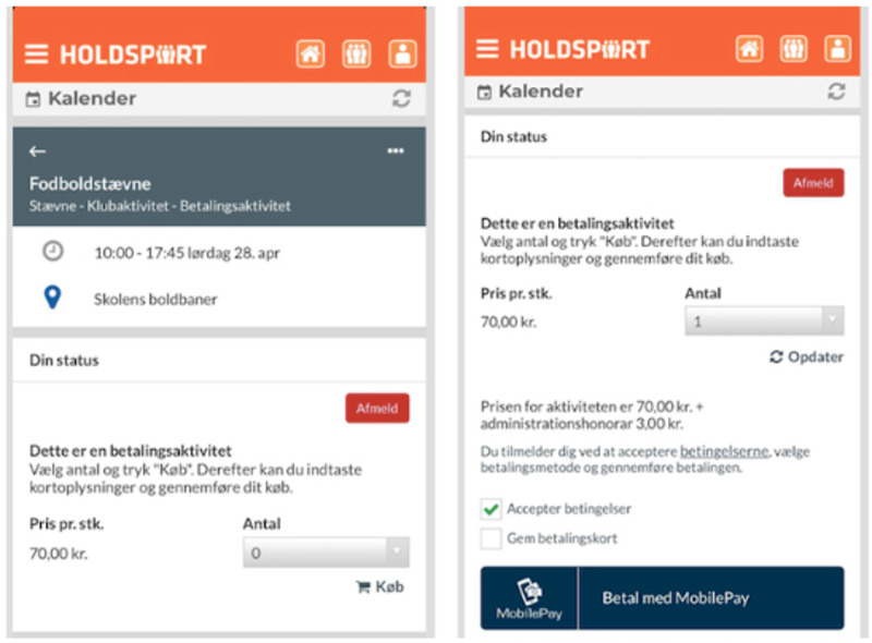 Betal med MobilePay i jeres forening Betal med MobilePay i jeres forening