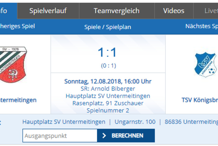 Tsv-untermeitingen
