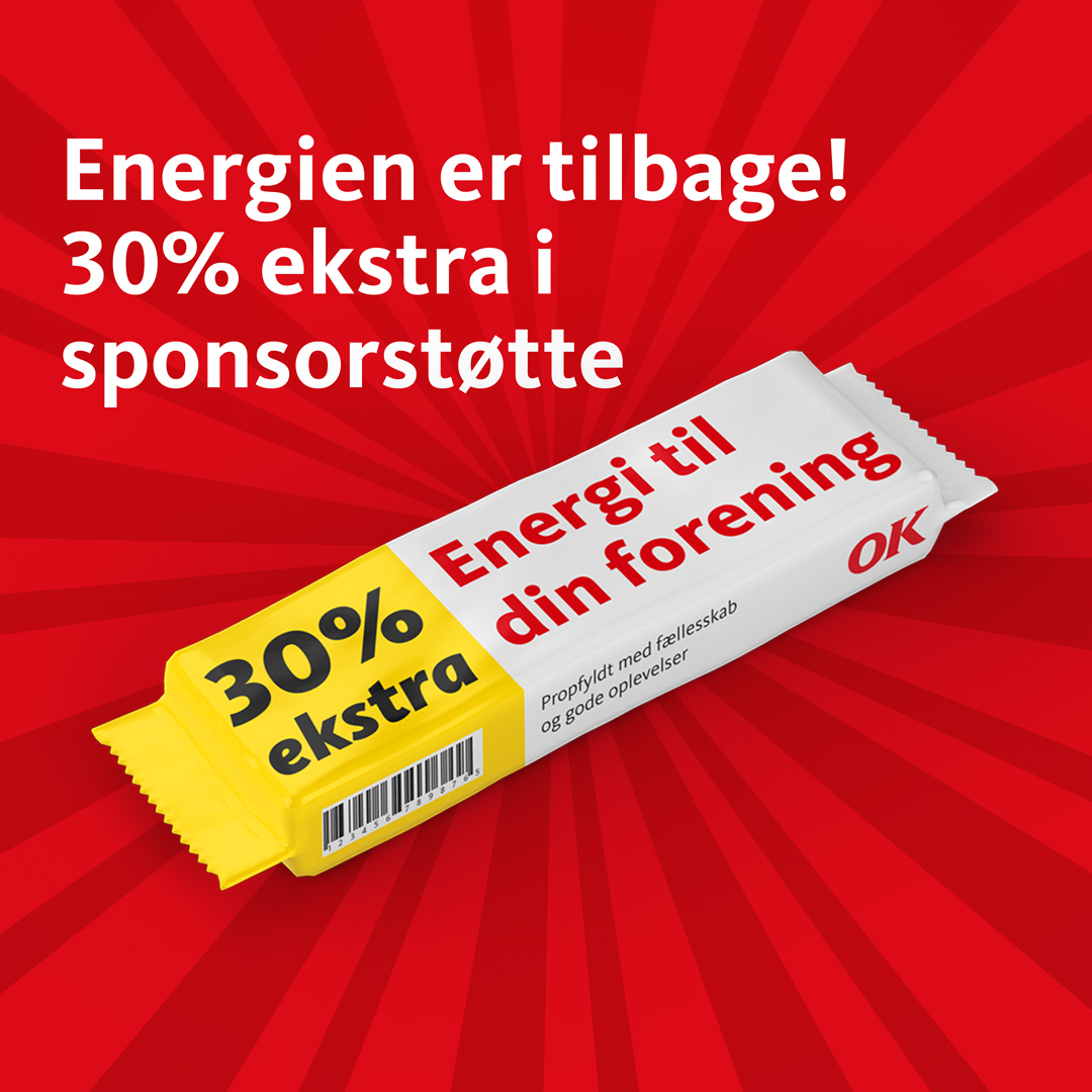30 procent ekstra i sponsorstøtte 30 procent ekstra i sponsorstøtte