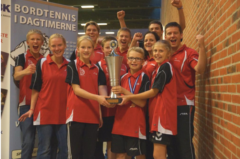 Klubpokal Aarhus Open gik til HGI Hillerød Bordtennisklub