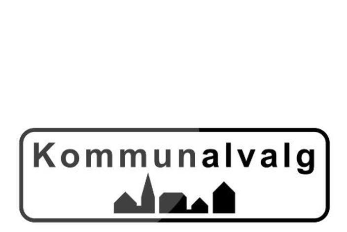 Kommunalvalg-skilt