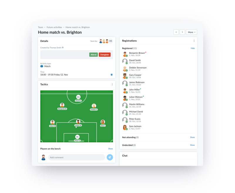 Lineup Builder