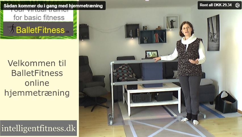 Sådan kommer du i gang med barretræning hjemme
