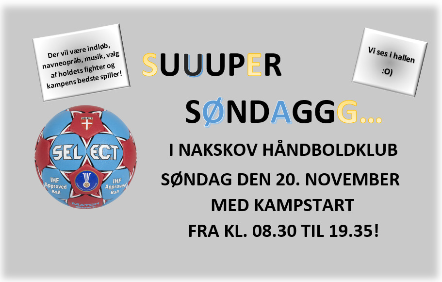 SUPER SØNDAG SUPER SØNDAG