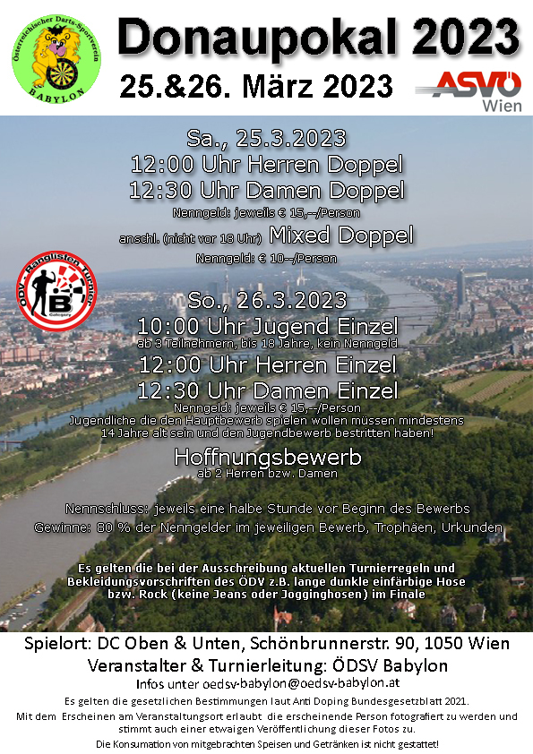 Donaupokal 2023 - Steeldart