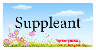 Suppleanter