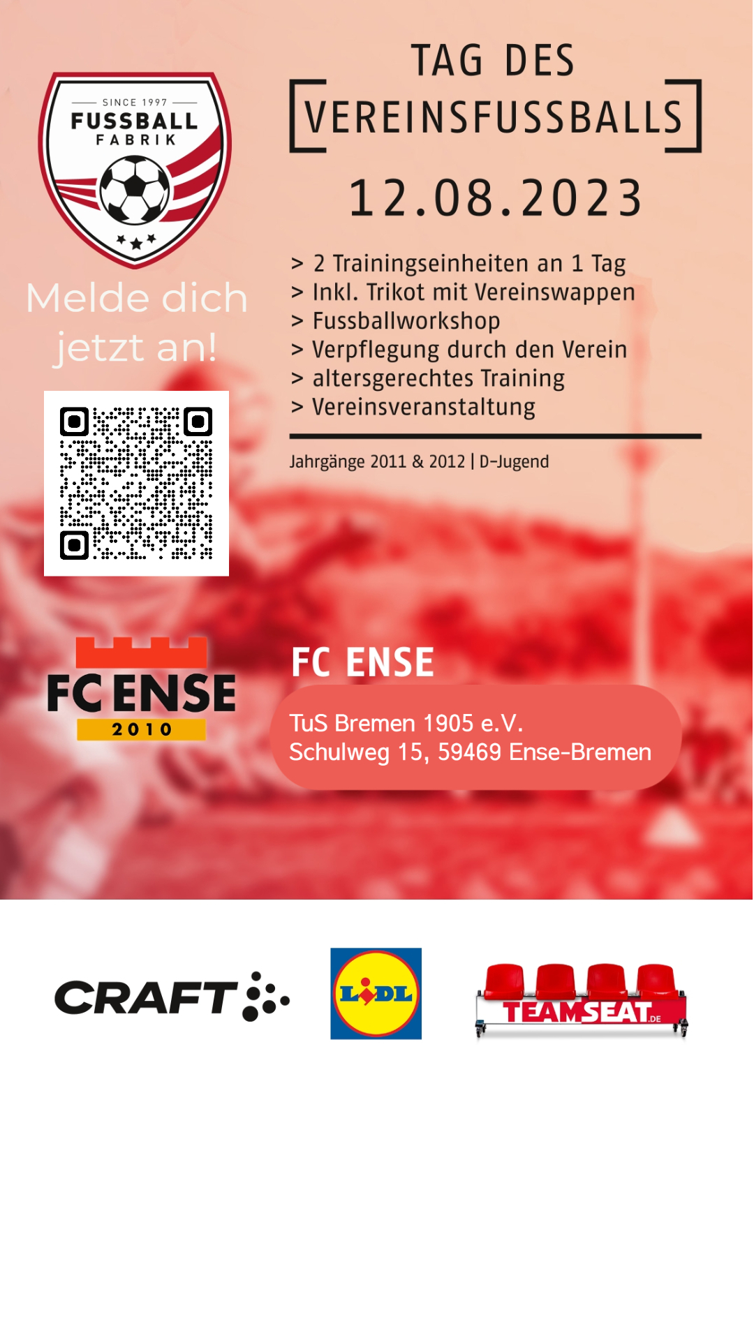 Tag des Vereinsfußballs beim FC Ense (D-Jugend)