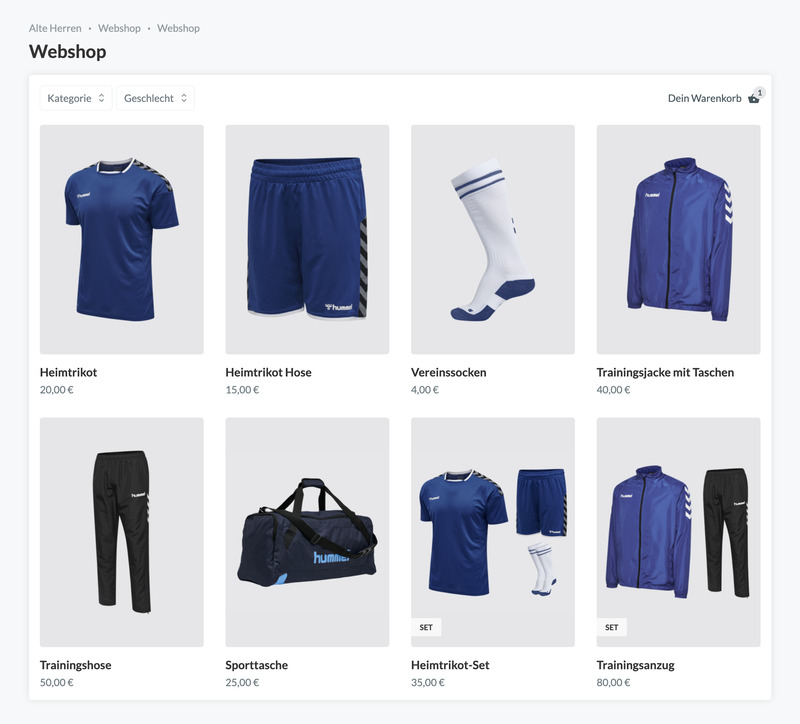 Webshop erstellen Webshop erstellen