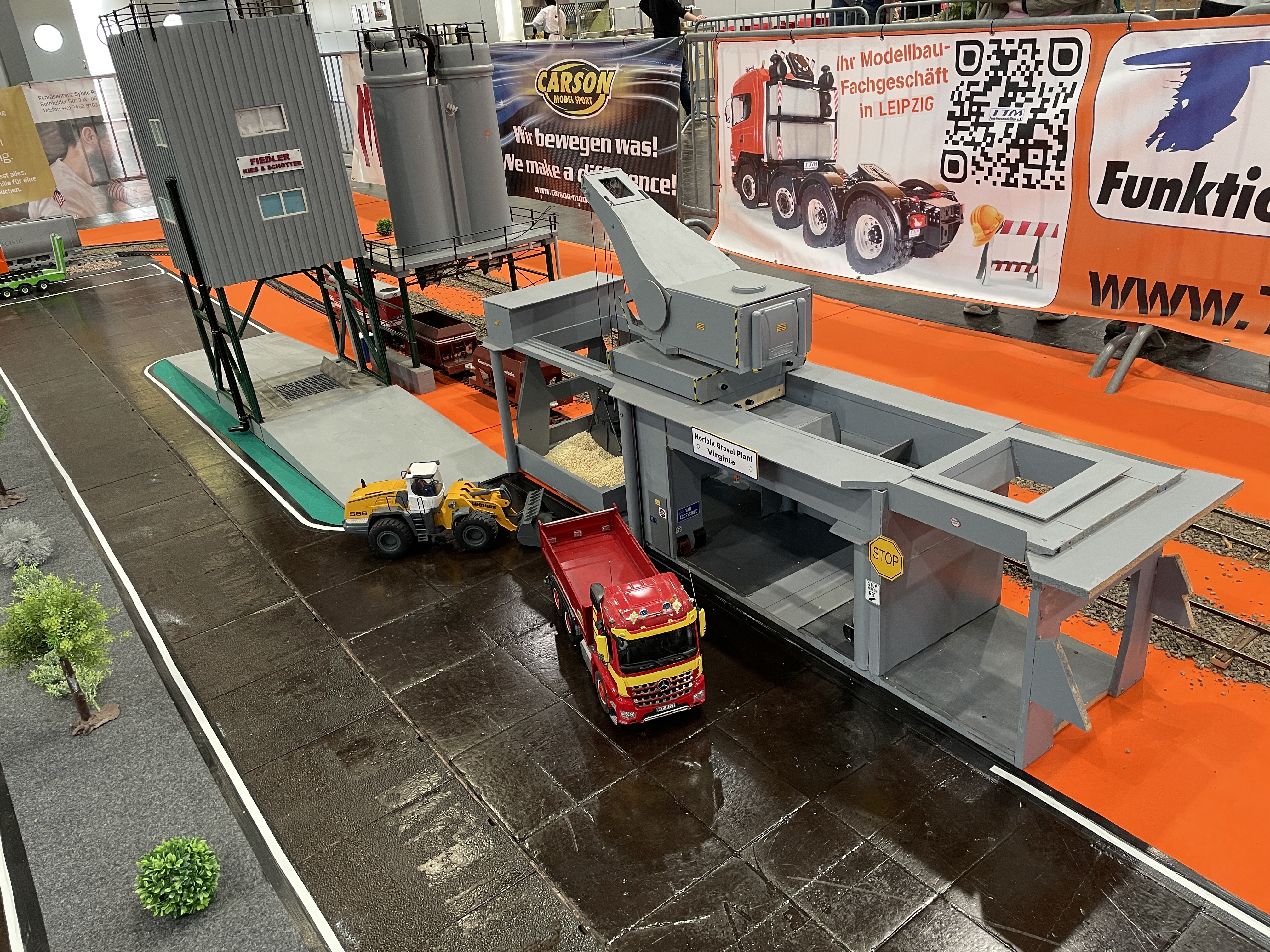 spielzeug messe leipzig Minitruckparcours Kauern e.V. auf der Leipziger Messe "Modell-Hobby