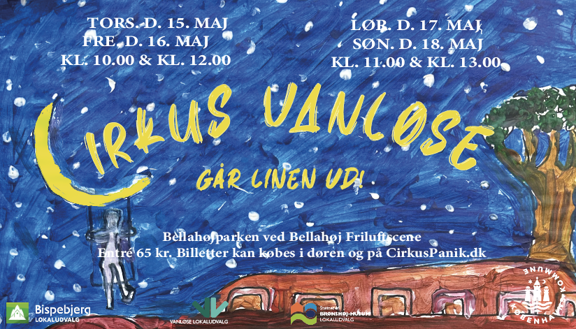 Cirkus Vanløse 2025 - Går linen ud Søndag kl. 13