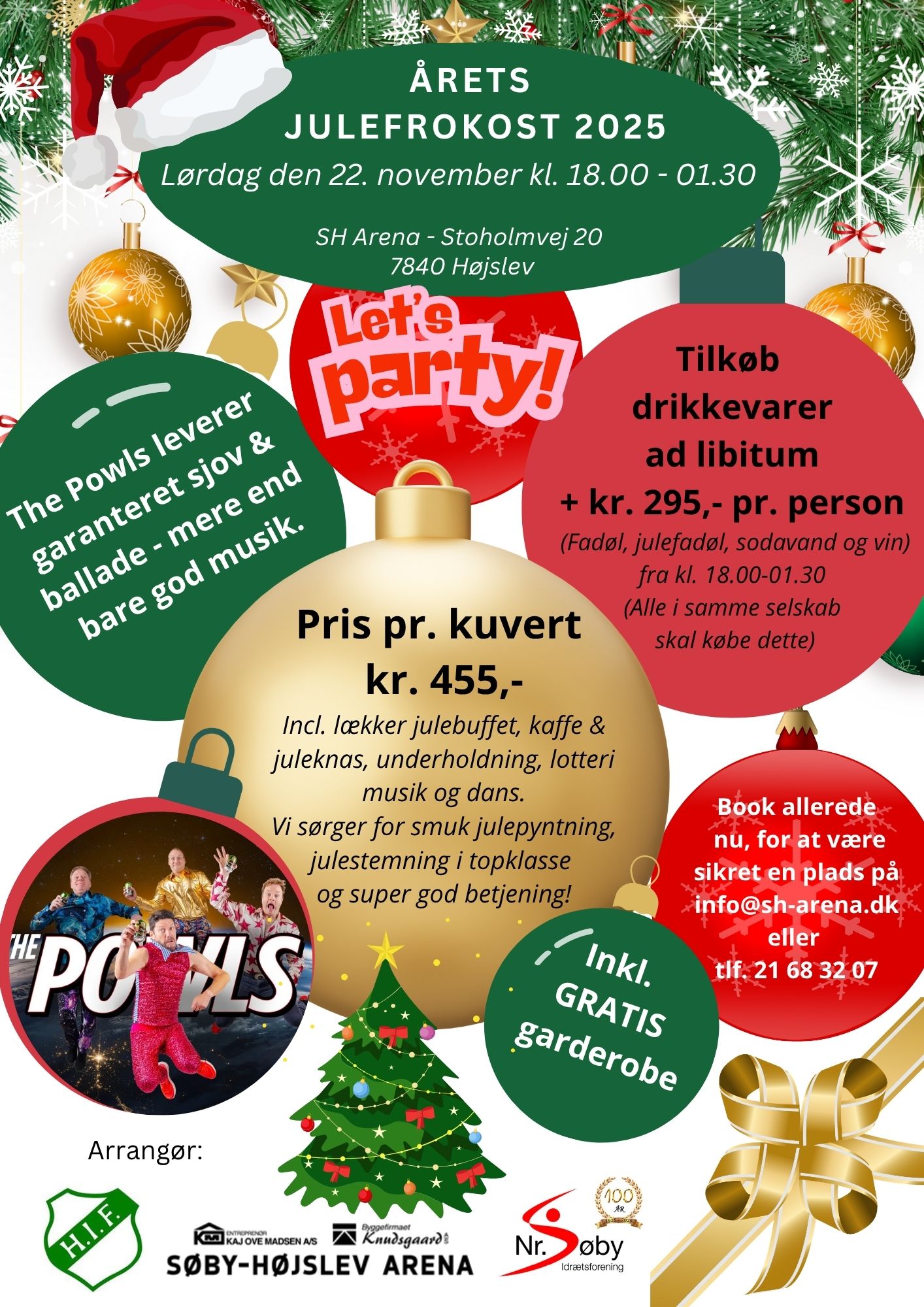 Årets julefrokost 2025 i SH Arena