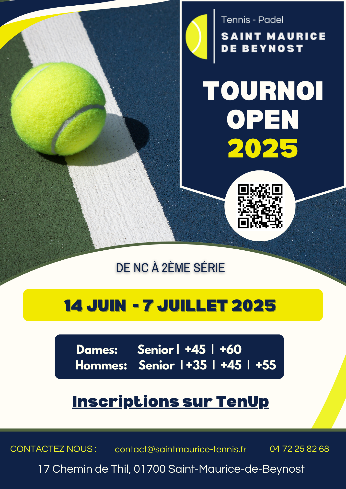 Inscription à l'open SMDB