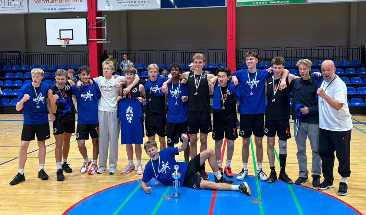 Brønshøj Dragons tager guld til Amager Cup!