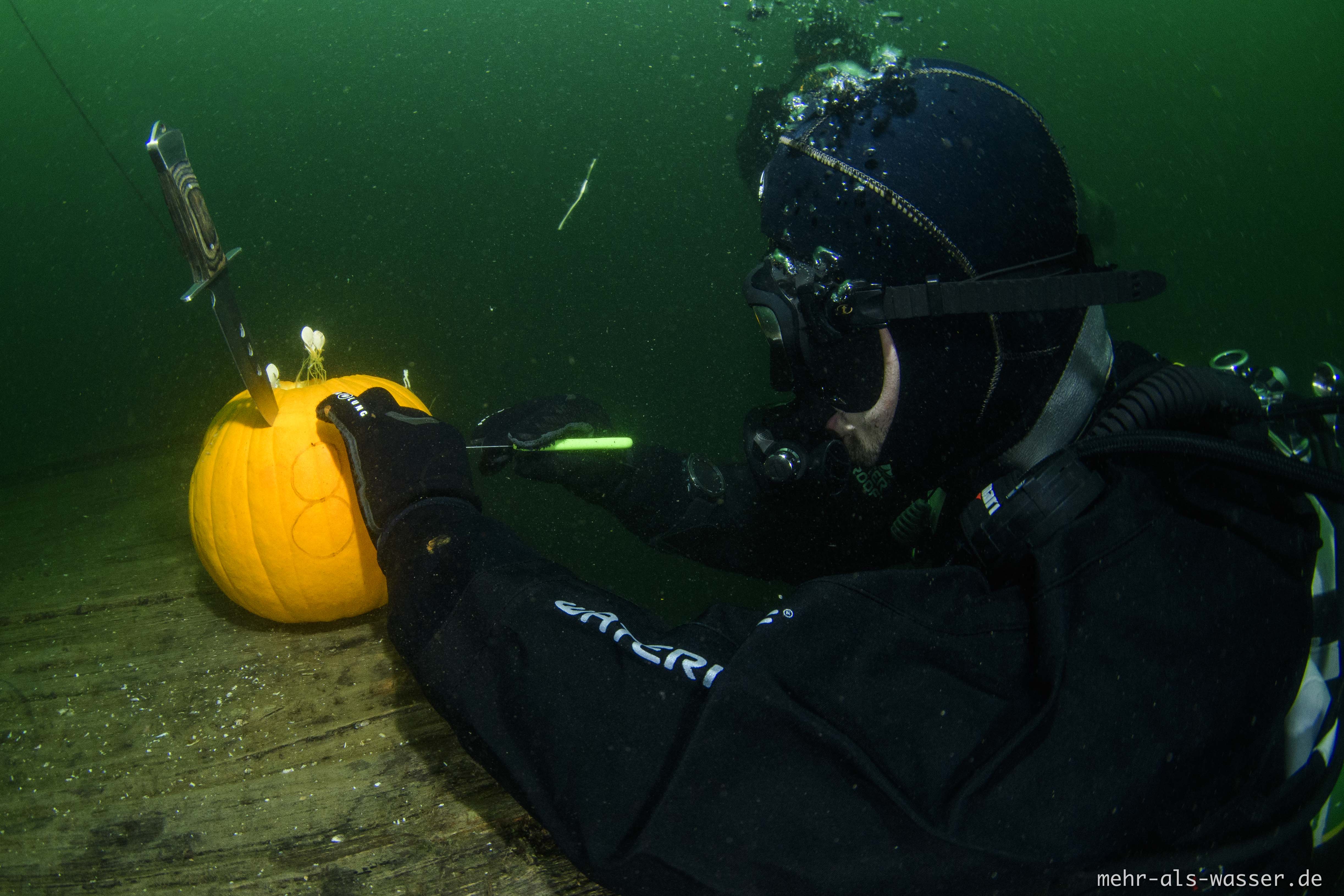 🎃 Helloweentauchen 2025 – Kürbisspaß unter Wasser! 🧜‍♂️👻