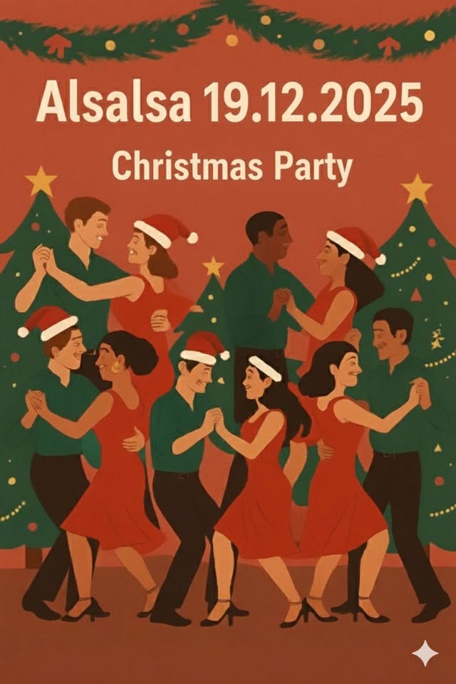 Alsalsa Christmas Party 25'  Julebuffet og Dans