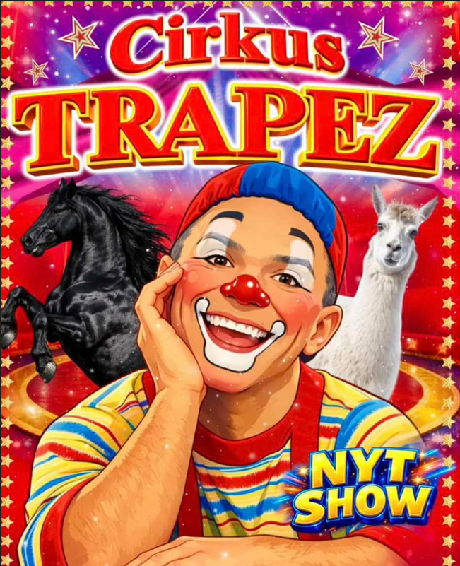 CIRKUS Trapez - Jubilæumshow -Forestilling nr. 1 kl 13.00