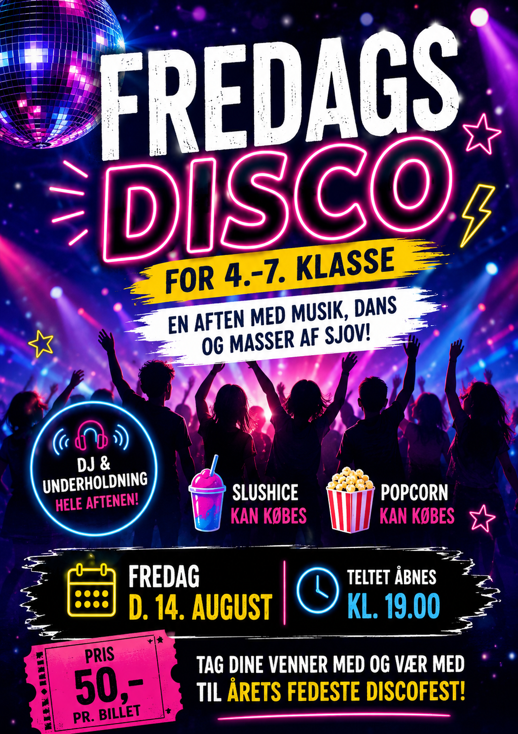Fredags Disco 4-7. klasse