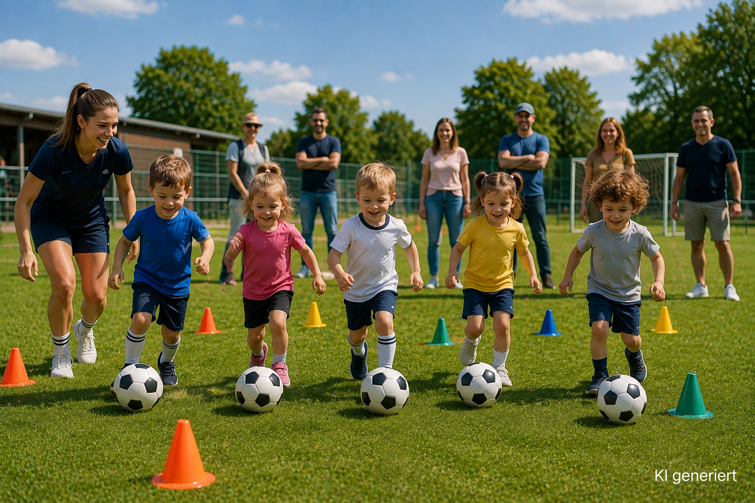 Ball- und Bewegungsschule Fußball beim 'TSV Königsbrunn