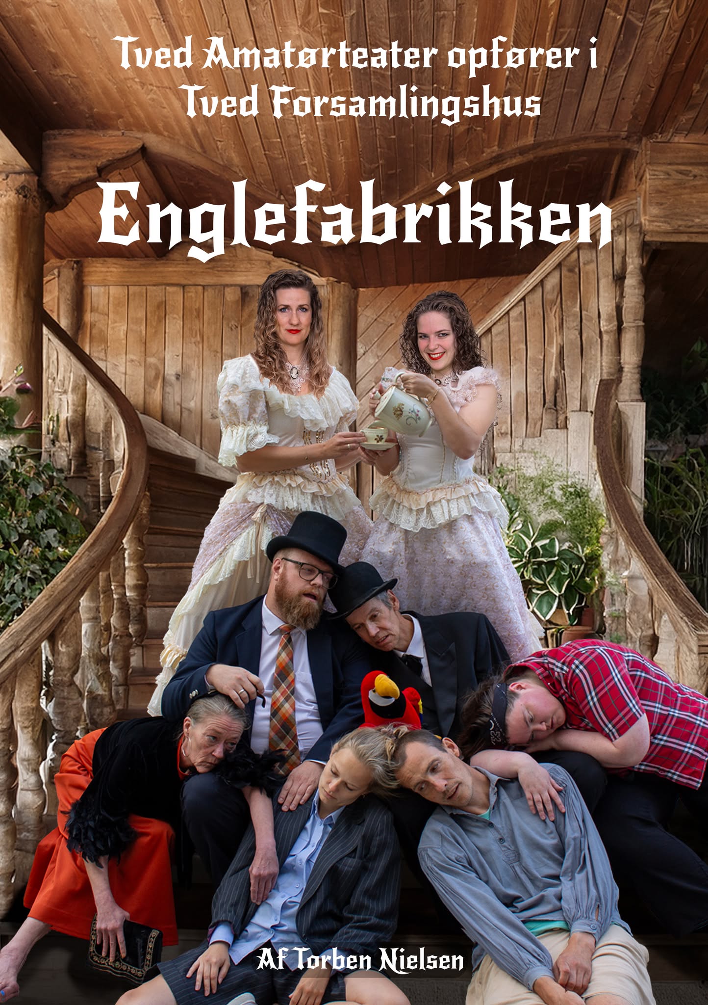 Tved Amatørteater præsenterer: Englefabrikken, fredag d. 2.10.26