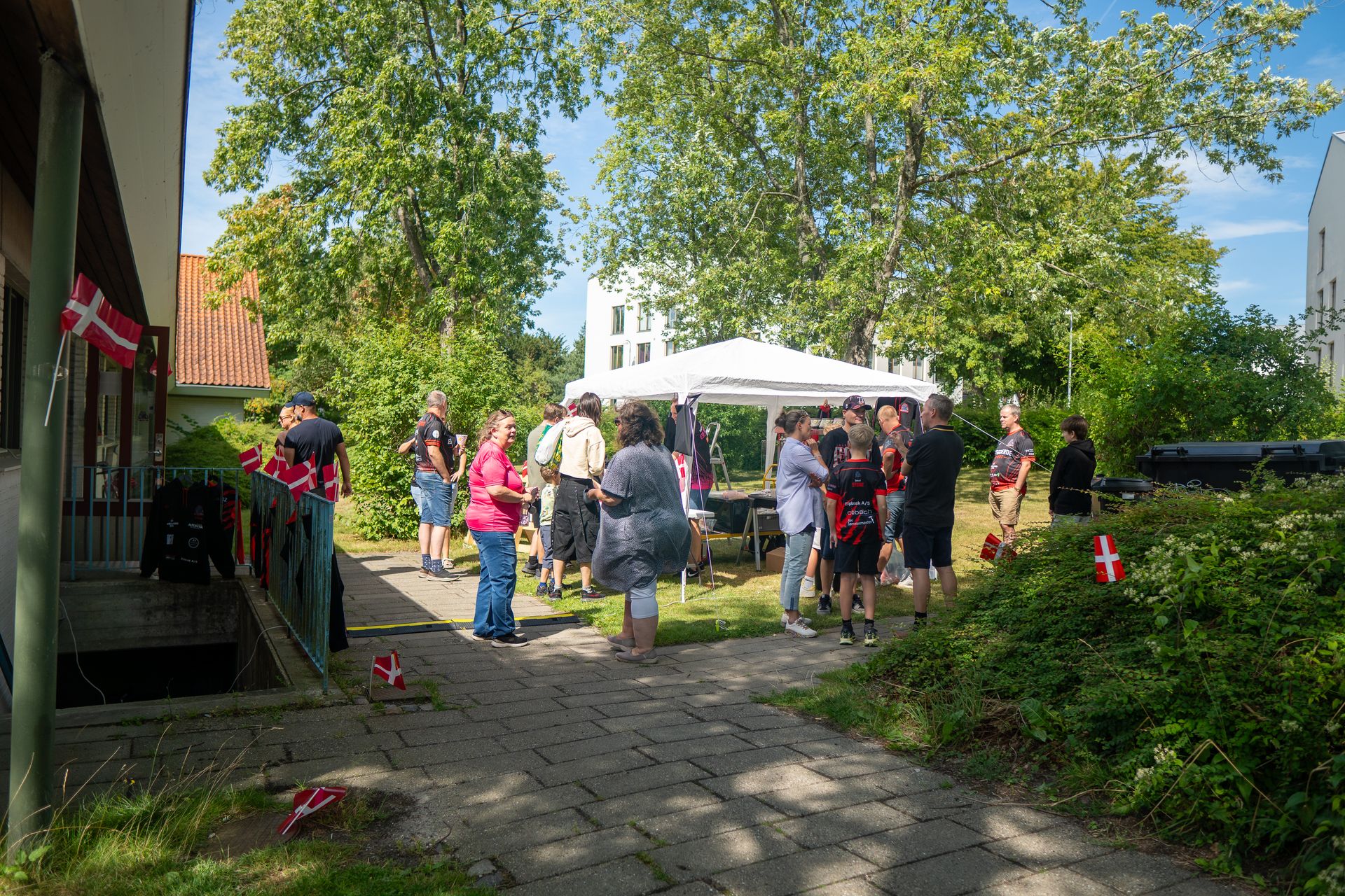 Medlemmer, familier og gæster til åbent hus hos Espergærde Esport